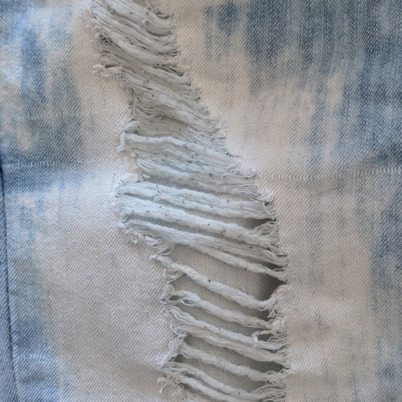 03 White Blue Ripped Jeans Seductions Sirens - Picture 4 of 13